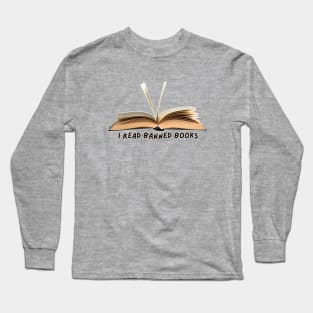 i read banned books Long Sleeve T-Shirt